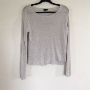 White long sleeved woven shirt